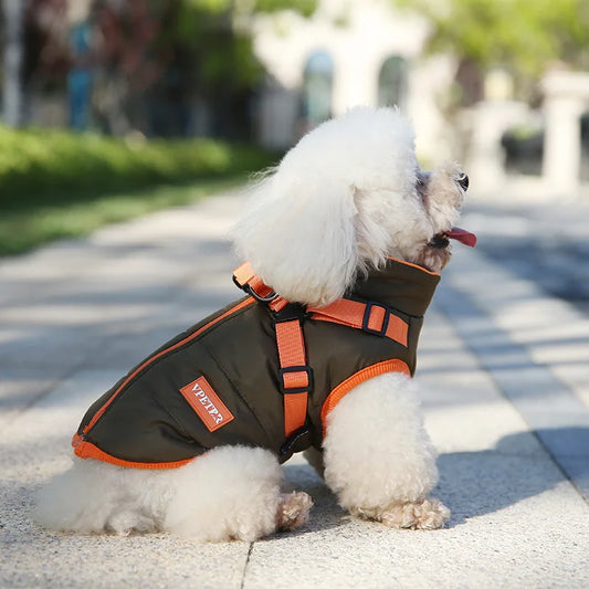 MANTEAU CHAUD IMPERMEABLE POUR CHIENS