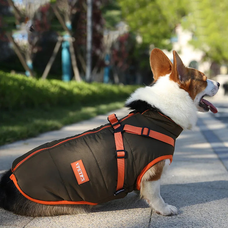 MANTEAU CHAUD IMPERMEABLE POUR CHIENS