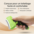 Brosse Patoune : manche ergonomique et prise antidérapante